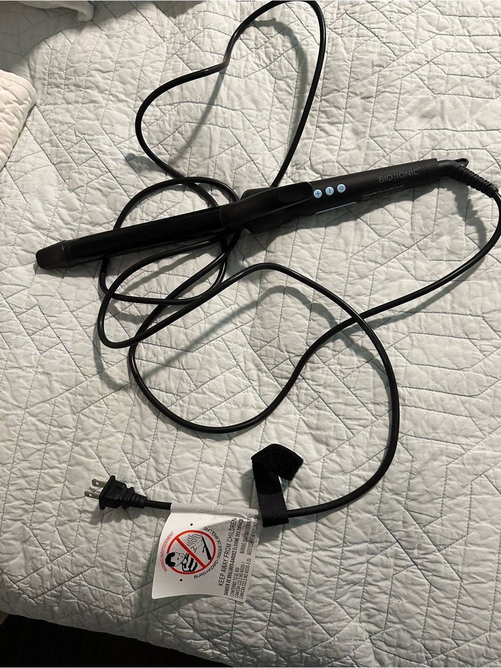 Bioionic hair curler